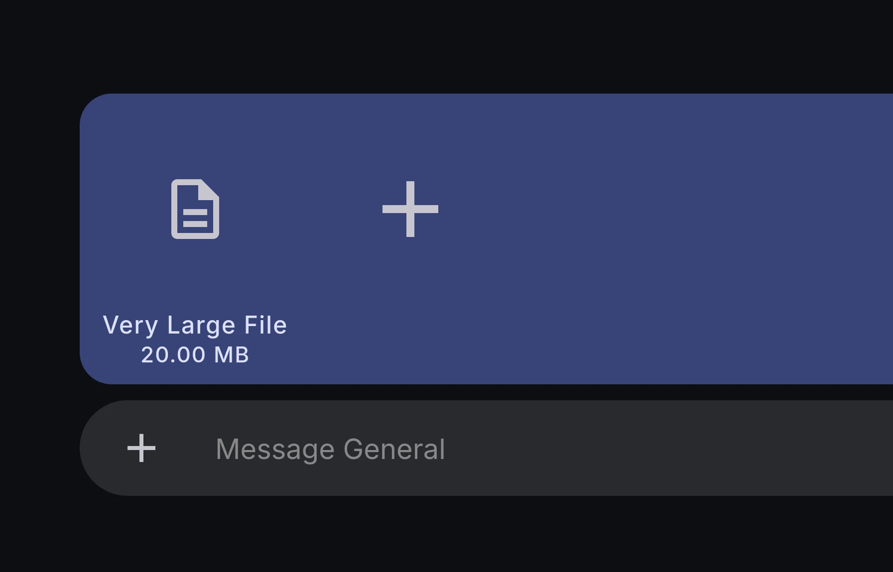 Cloudchat - large file sharing